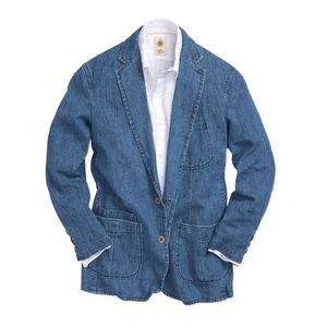 Linen- Denim Blazer
